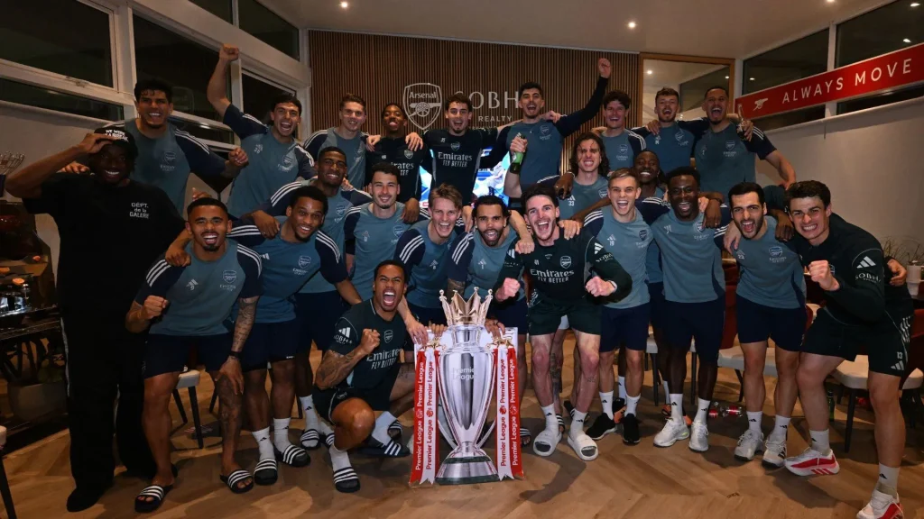 Arsenal wins EPL title after 22 years