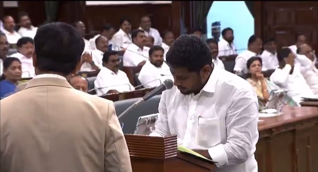Sabarinathan appointed govt chief whip in TN Assembly