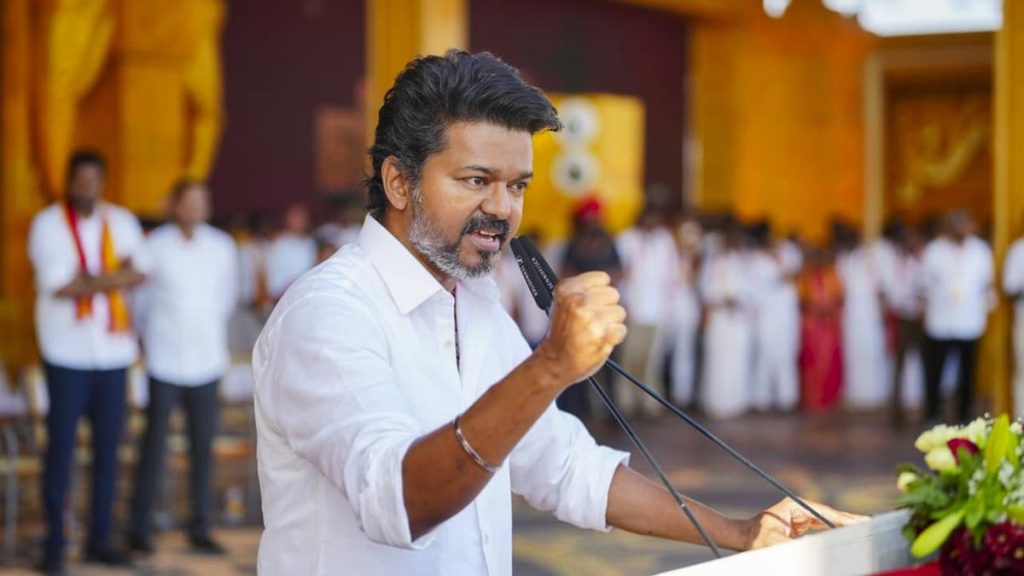 TVK chief Vijay directs candidates to Panaiyur after results,