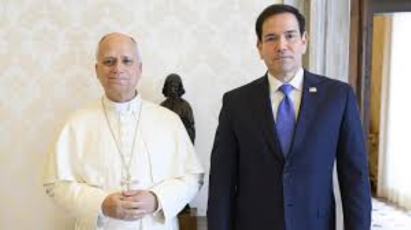 Rubio makes diplomatic Vatican visit
