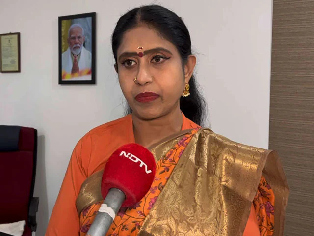 Vijayadharani quits BJP, joins TVK