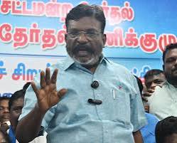 Thirumavalavan Calls TN Envoy Row an ‘Internal Affair’ of TVK