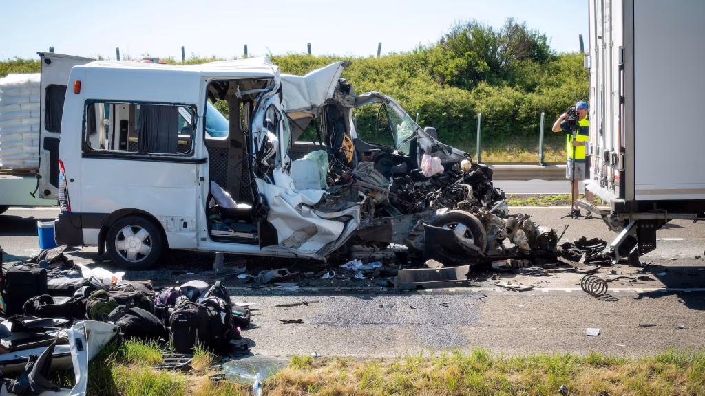 2 collisions on Hungarian highway kill 8 people