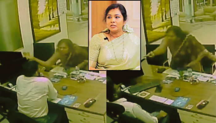Karunanidhi’s granddaughter booked for slapping SBI Manager