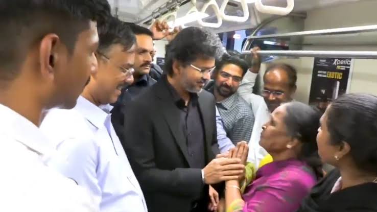 CM Vijay reviews Chennai Metro expansion, driverless train