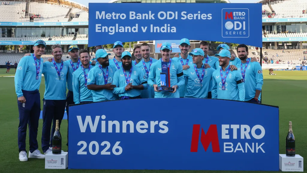 England beats India to clinch ODI series