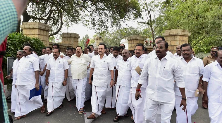 Stalin slams arrest of DMK MLA