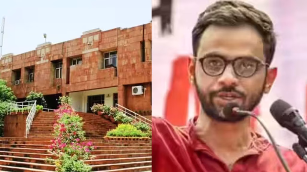 JNU cancels permission for event on Umar Khalid’s book; students’ union hits out