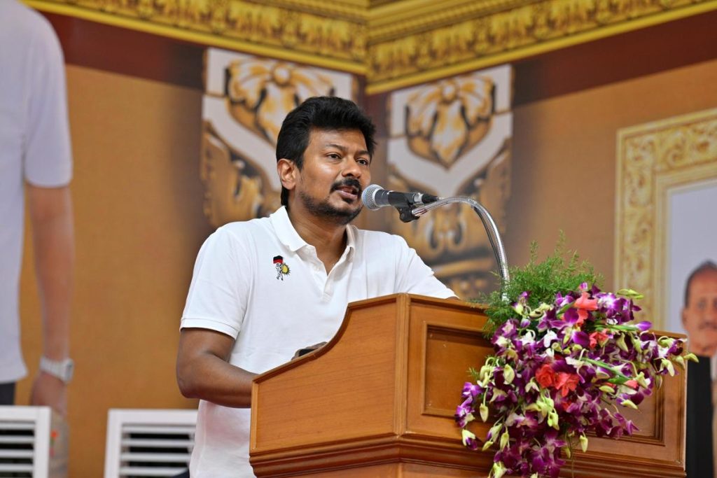 Udhayanidhi Slams TVK govt