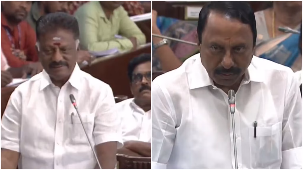 Heated exchange between OPS, Sengottaiyan in Assembly