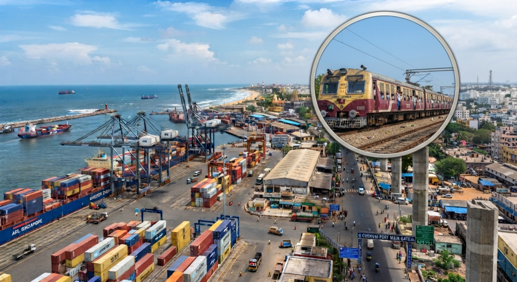 Chennai Port strengthens rail-based EXIM connectivity