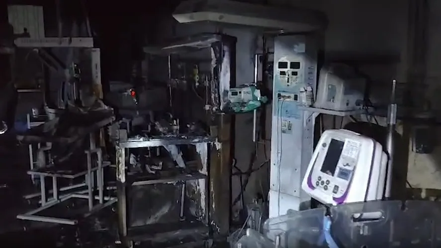 Three Newborns Die in Amravati Hospital Fire