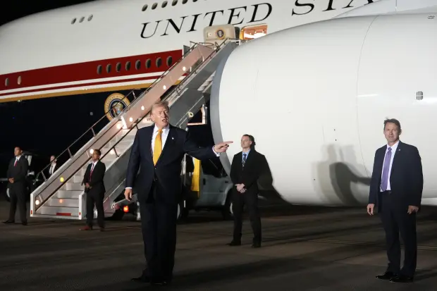 Trump confirms jet swap during Turkey exit