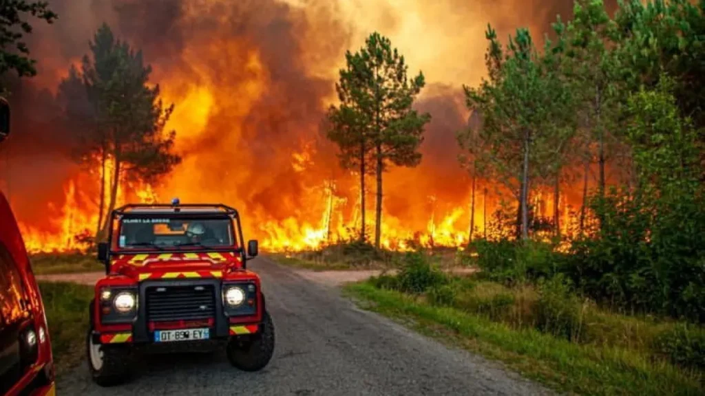 Europe heat wave worsens wildfires