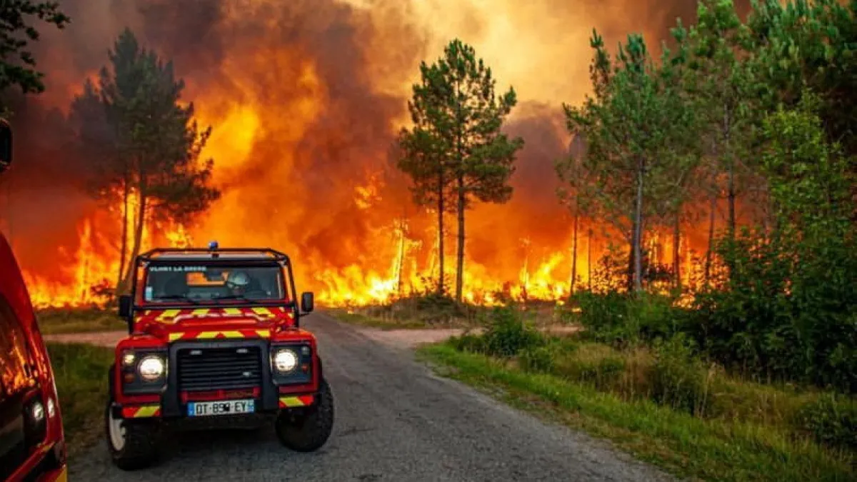 Europe heat wave worsens wildfires
