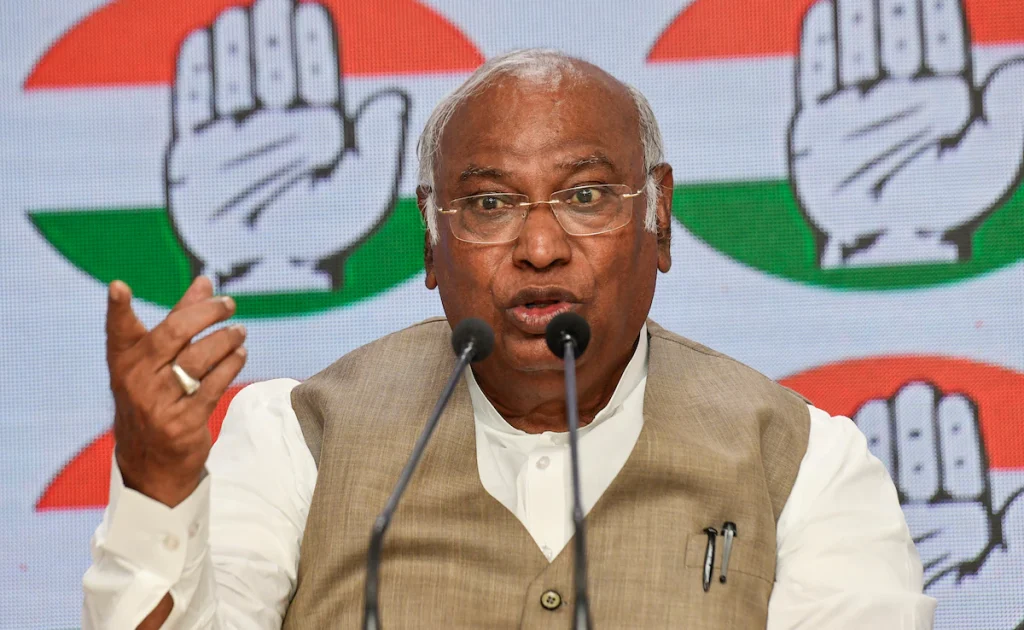 Kharge Says Manipur People Suffer Within and Outside State