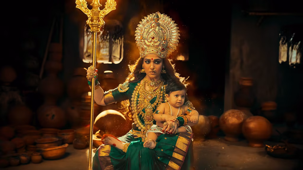 Mookuthi Amman 2 set for Diwali release; teaser unveiled
