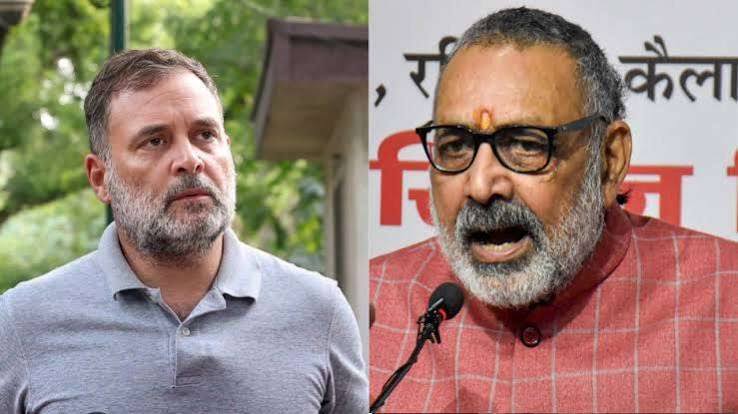 Giriraj Singh attacks Rahul Gandhi over electoral rolls