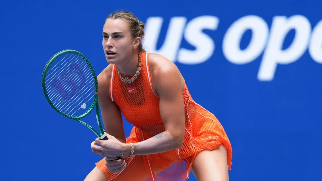 Sabalenka begins title defence with straight-set win