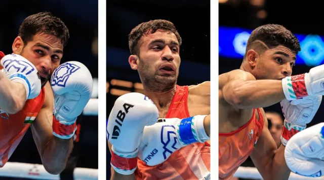 Three Indian boxers fight for places in finals