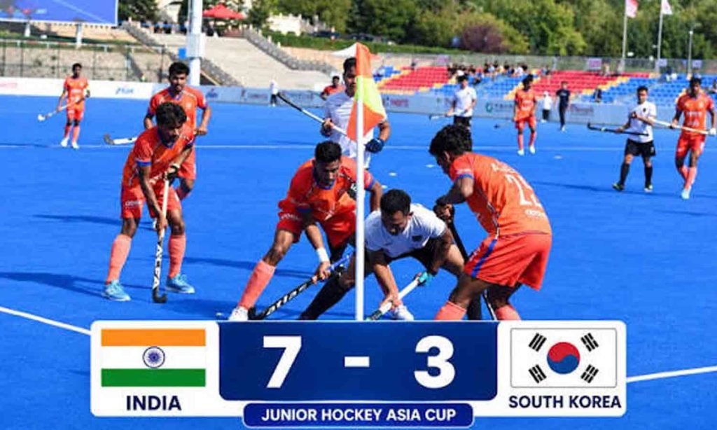 Indian Men blunts South Korean challenge