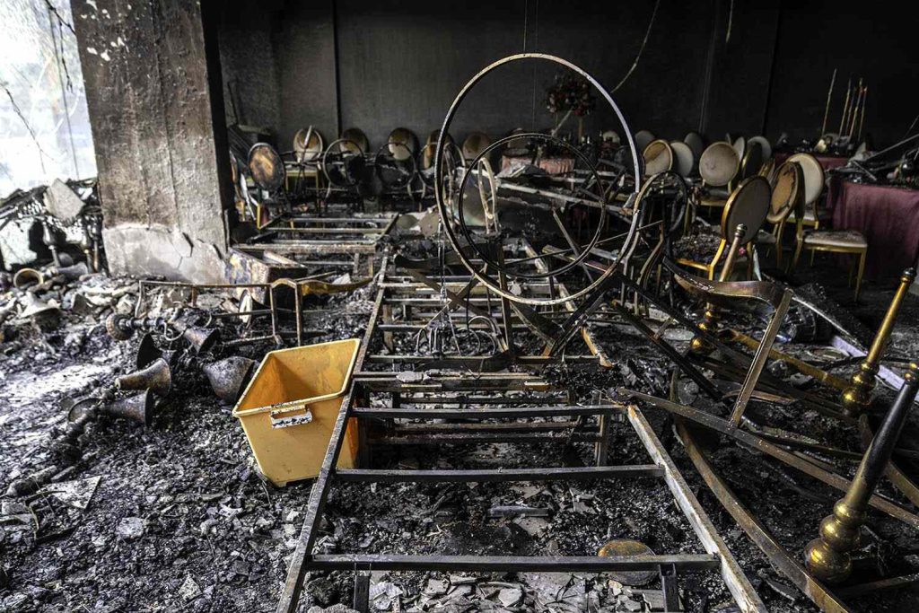 Wedding party fire kills 22 in Kinshasa