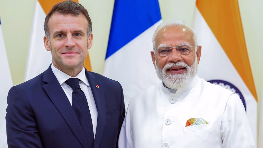 Modi hails new heights in India-France ties