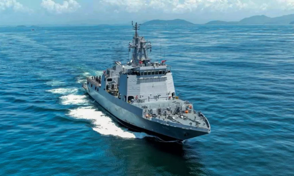 Navy inducts indigenous multi-purpose vessel Samarthak