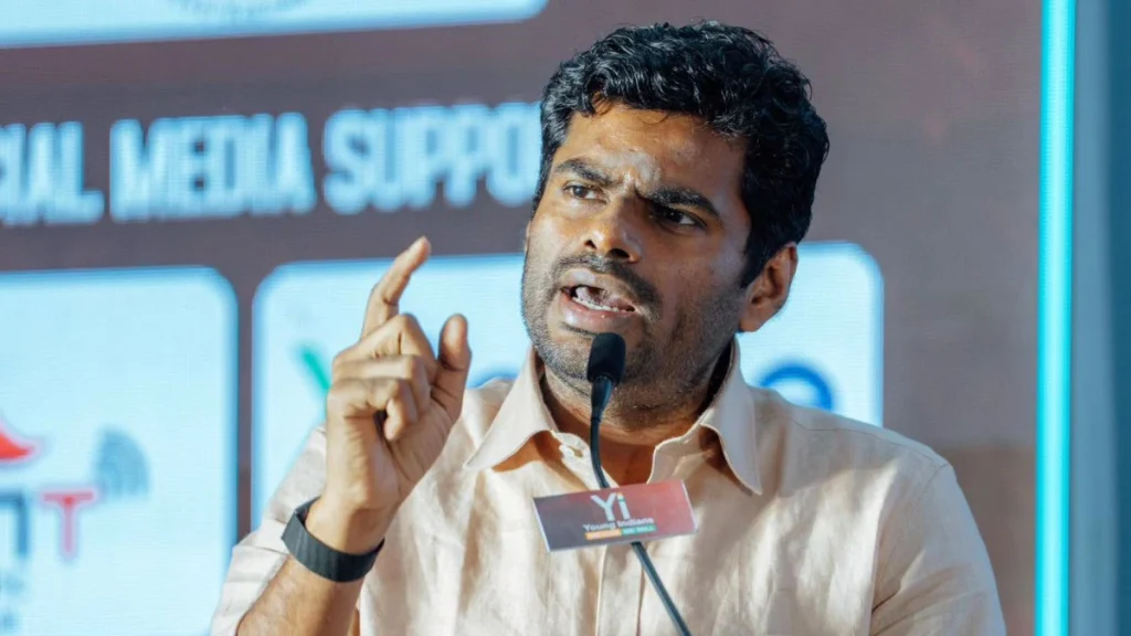 Annamalai questions Cong over SIR work