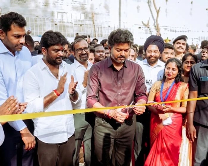 Vijay inaugurates new Aavin lab building in Madhavaram, Inspects milk ...