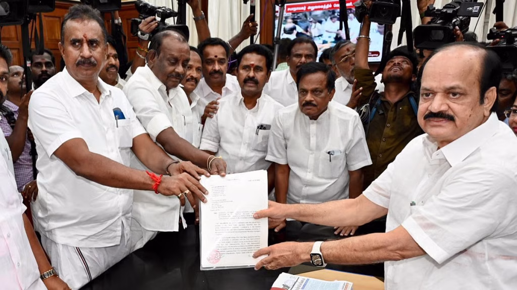 AIADMK submits additional documents to Speaker