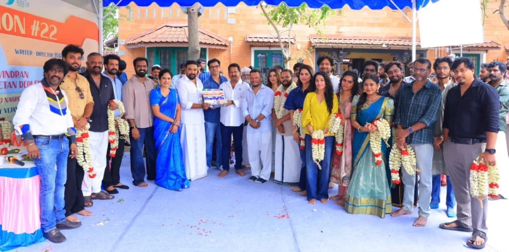 Sasikumar’s next with Kannada filmmaker Hari Santhosh goes on floors