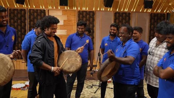 DSP records Yellamma title song with 100 folk musicians