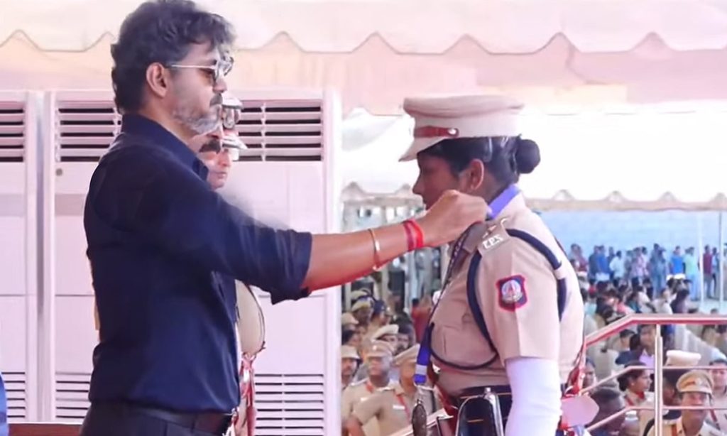 CM Vijay presents medals to DSPs after training at Vandalur