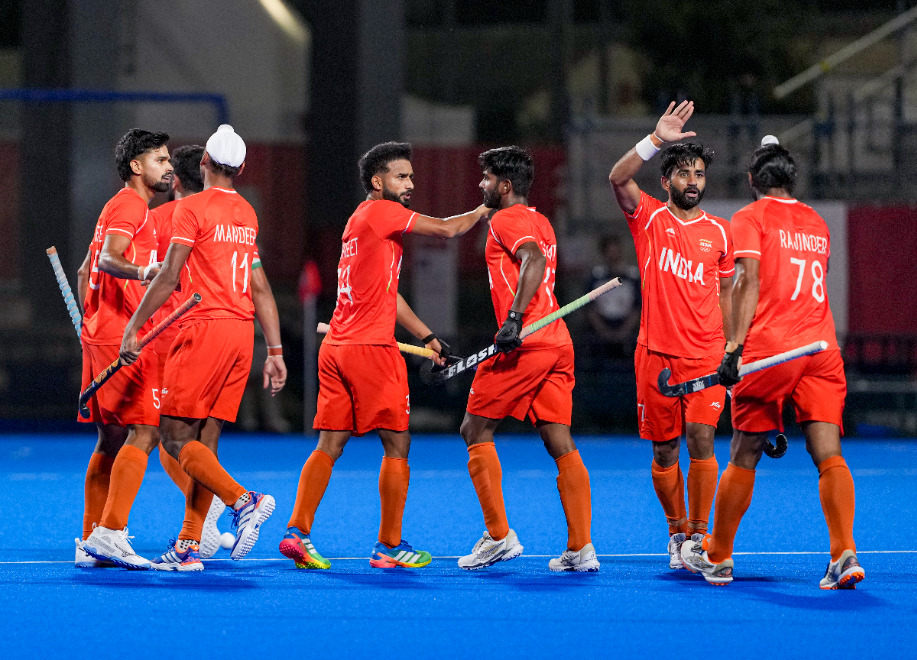 Abhishek’s late strike sends India past Pakistan