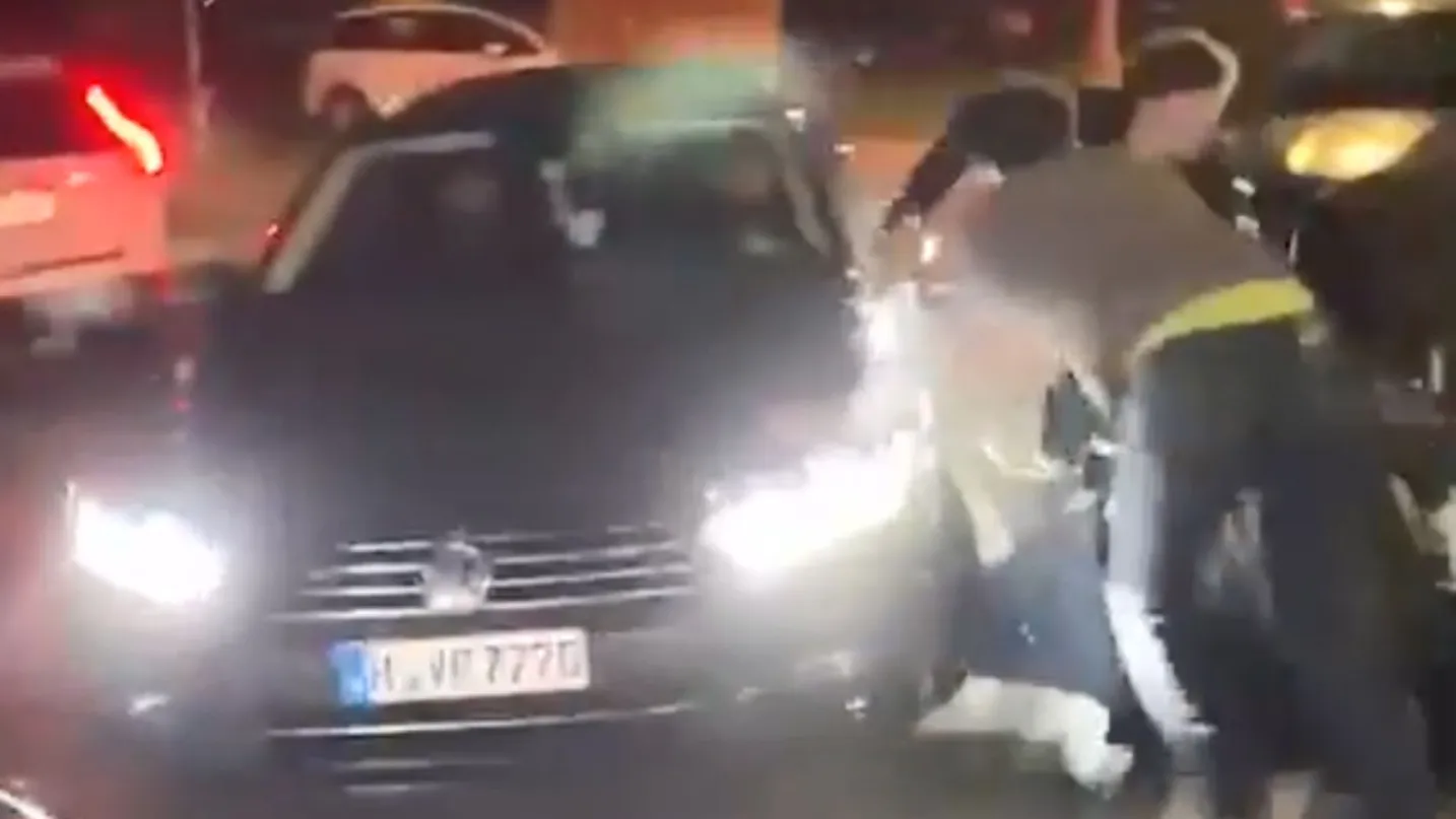 BMW rams into crowd in Germany, five injured; suspects flee 