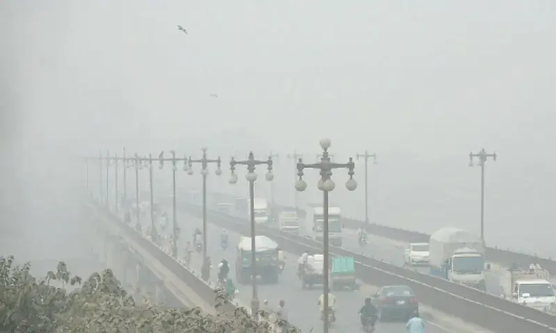 Pakistan’s Lahore ranked world’s most polluted city