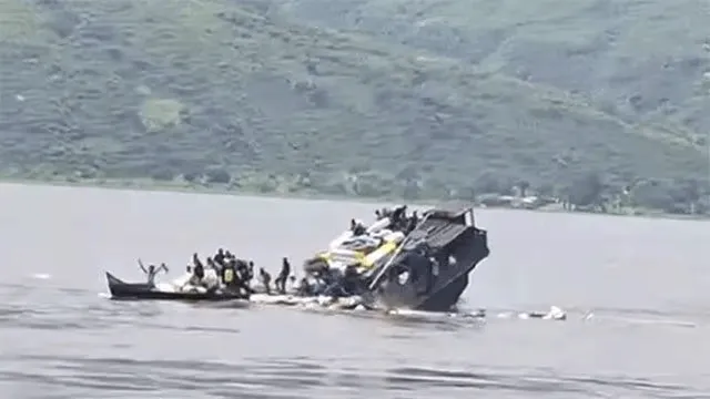 At least 22 killed in Congo River boat collision